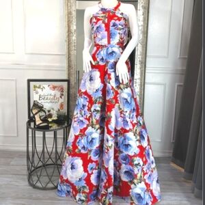 Floral Special Occasion Dress